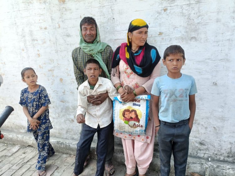 खेत से ले गये गेहूं निकाल कर पुलिस ने नही की कोई कार्यवाही