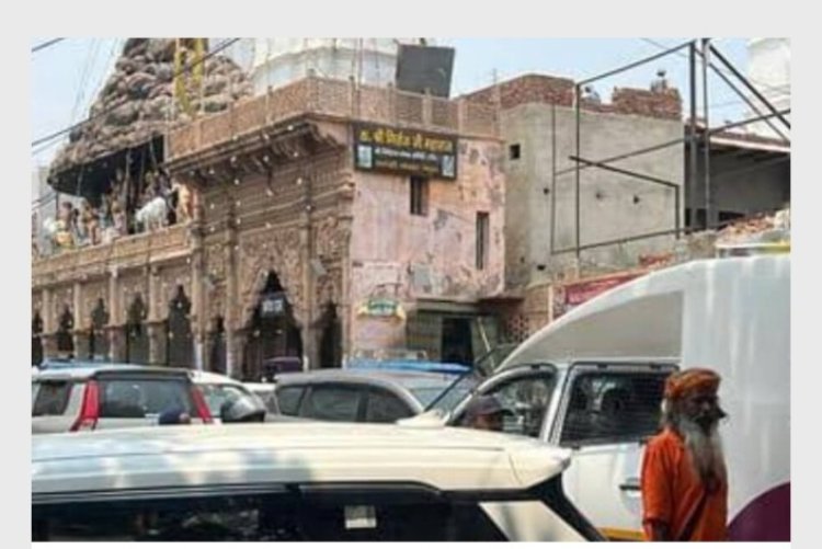गोवर्धन में नहीं रुक रहा वाहनों का प्रवेश