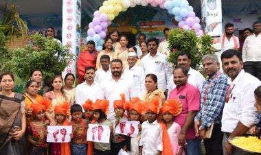 केंद्र व  राज्य शासन शालेय शिक्षणासाठी  विद्यार्थ्यांच्या पाठीशी   पालकमंत्री जयकुमार गोरे यांनी केले विद्यार्थ्यांचे स्वागत