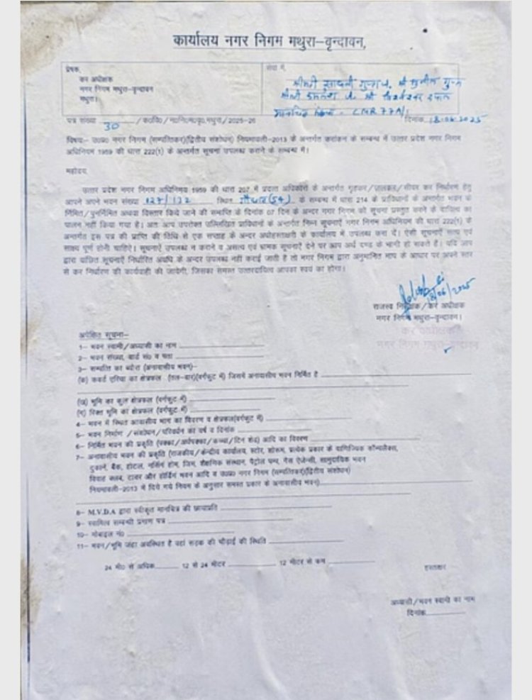 सुनील चैन, कांग्रेस के पूर्व महानगर अध्यक्ष समेत 5 लोगों को नोटिस जारी