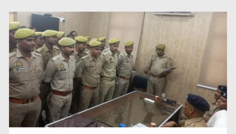 मुड़िया पूर्णिमा पर मथुरा पुलिस की टीशर्ट में दिखेंगे जवान