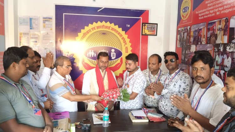 स्मार्ट सिटी भागलपुर से मानवाधिकार संगठन की 5 सदस्यो की टीम पूर्णिया पहुंचे