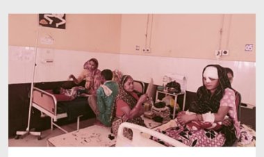 डॉक्टर के लिए एसी , मरीज के लिए पंखे की हवा तक नहीं