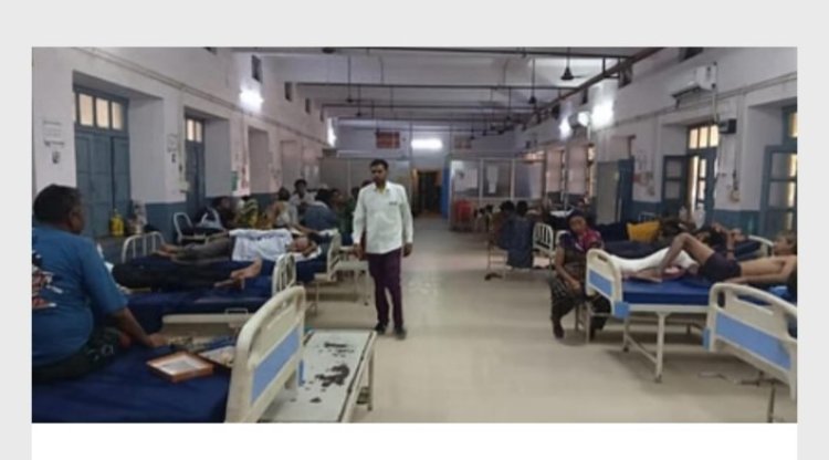 मौसम ने ली करवट, जिला अस्पताल में बढ़े मरीज