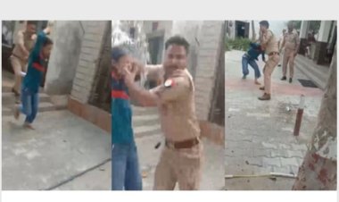 पुलिस ने नहीं की सुनवाई,चाैकी में युवती ने किया आत्मदाह का प्रयास