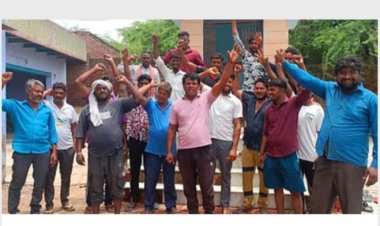 चार सूत्री मांगों को लेकर हड़ताल पर चले गए ठेका सफाईकर्मचारी