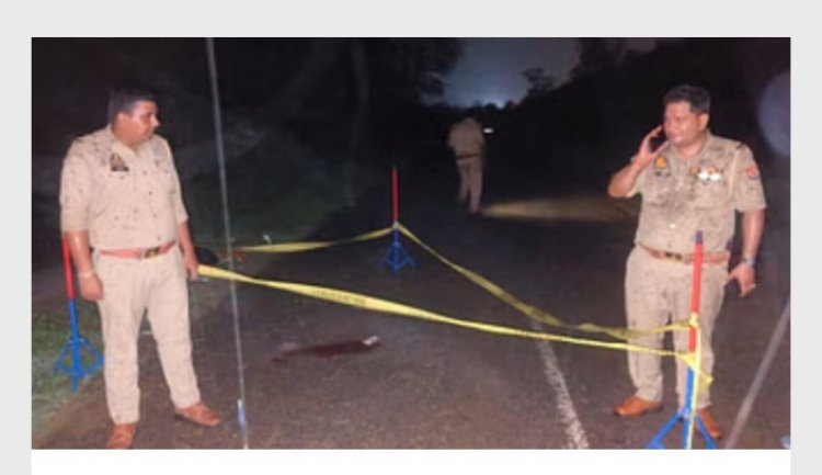 मथुरा में चांदी लुटेरों से मुठभेड़, पुलिस ने ढेर किया एक बदमाश, दूसरे को भी लगी गोली; हालत गंभीर