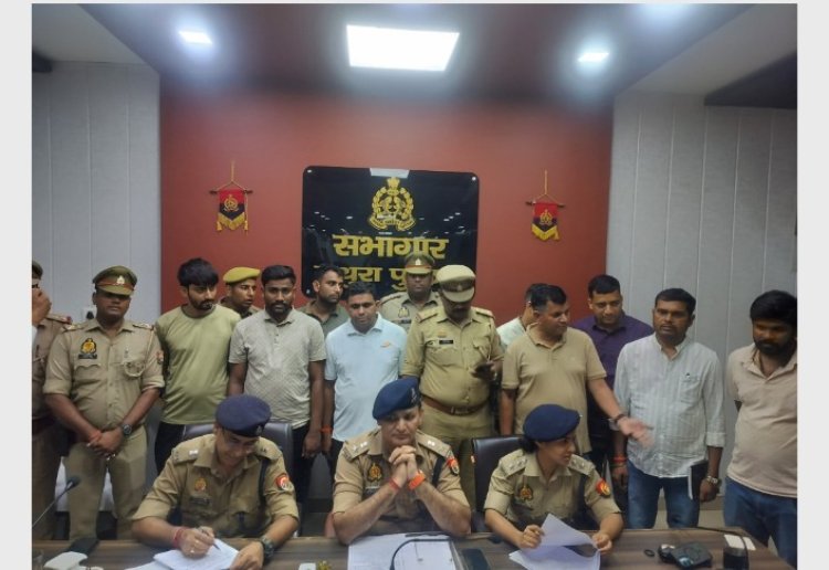 मथुरा में चांदी लुटेरों से मुठभेड़, पुलिस ने ढेर किया एक बदमाश, दूसरे को भी लगी गोली; हालत गंभीर