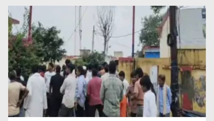 पुलिस चौकी इंचार्ज की गाड़ी से हादसे में बुजुर्ग की मौत, आक्रोशित गांव वालों ने घेरी चौकी; लगाए आरोप