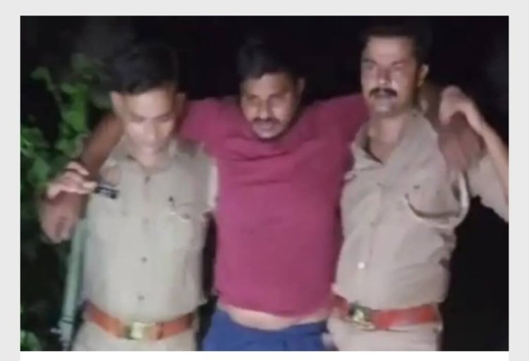 पुलिस की मुठभेड़ गो तस्कर गिरफ्तार