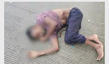 यमुना एक्सप्रेसवे पर मिला अज्ञात 25 वर्षीययुवक का शव, नही हुई पहिचान