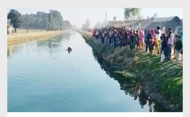 राया के गांव में काम पर गये युवक का नहर में मिला शव