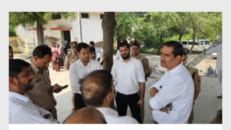 राष्ट्रपति के आगमन से पहले संवरेगी वृंदावन की सूरत