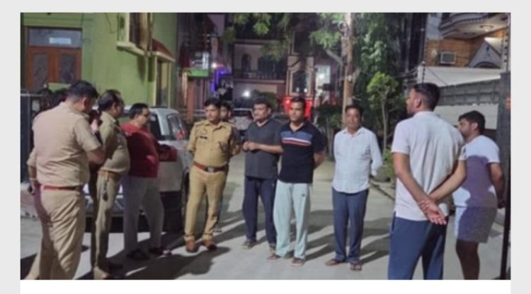 भाजपा जिलाध्यक्ष के घर पर बेखौफ बदमाशों ने चलाईं गोलियां