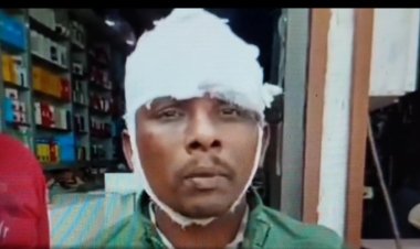 मथुरा - थाना हाईवे क्षेत्र में पत्रकार पर बदमाशों ने किया जानलेवा हमला, लूटपाट कर घायल किया, पत्रकार अस्पताल में भर्ती ।