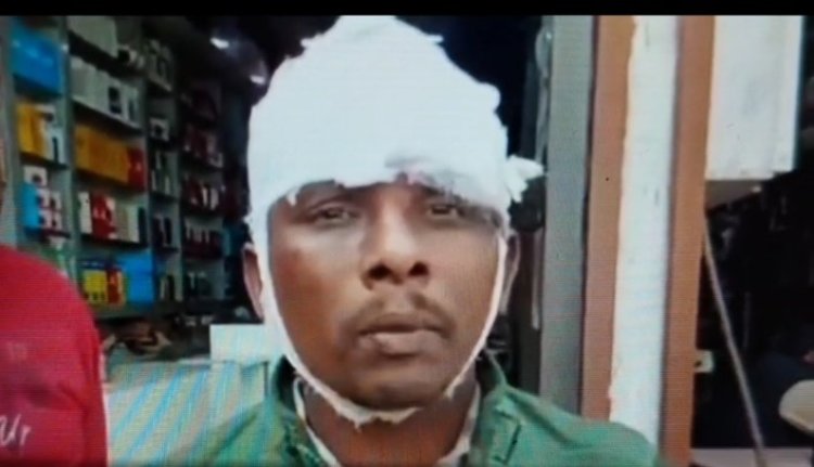 मथुरा - थाना हाईवे क्षेत्र में पत्रकार पर बदमाशों ने किया जानलेवा हमला, लूटपाट कर घायल किया, पत्रकार अस्पताल में भर्ती ।