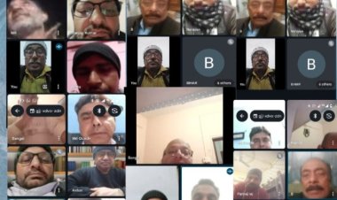 जर्नलिस्ट काउंसिल ऑफ इंडिया की वर्चुअल बैठक सम्पन्न*     *पत्रकारों की समस्याओं और संगठन विस्तार पर हुआ मंथन*