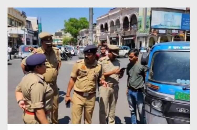 बेलगाम ई-रिक्शा पर पुलिस ने कसा शिकंजा, अभियान के पहले दिन 62 सीज