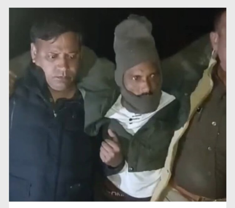 सदर बाजार पुलिस टीम व स्वाट टीम की लुटेरे से मुठभेड़, पैर में लगी गोली